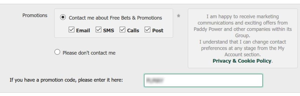 paddy power bingo bonus code existing customers