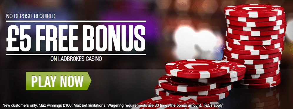 ladbrokes casino 5 free