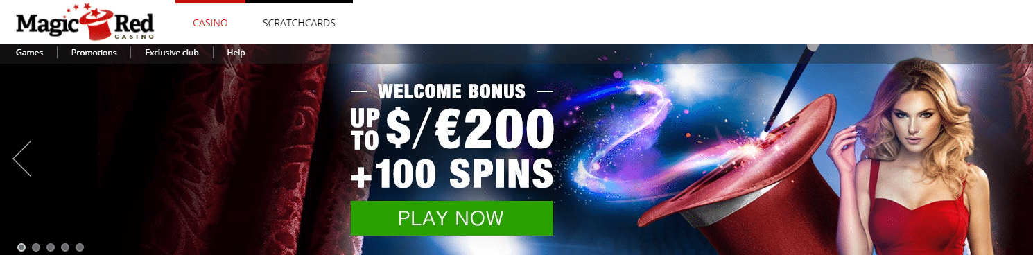 magic red casino promo code