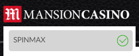 Mansion Casino promo code