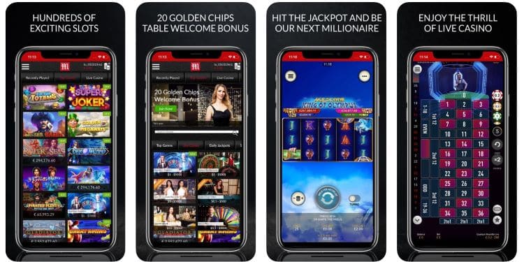 live casino mobile app